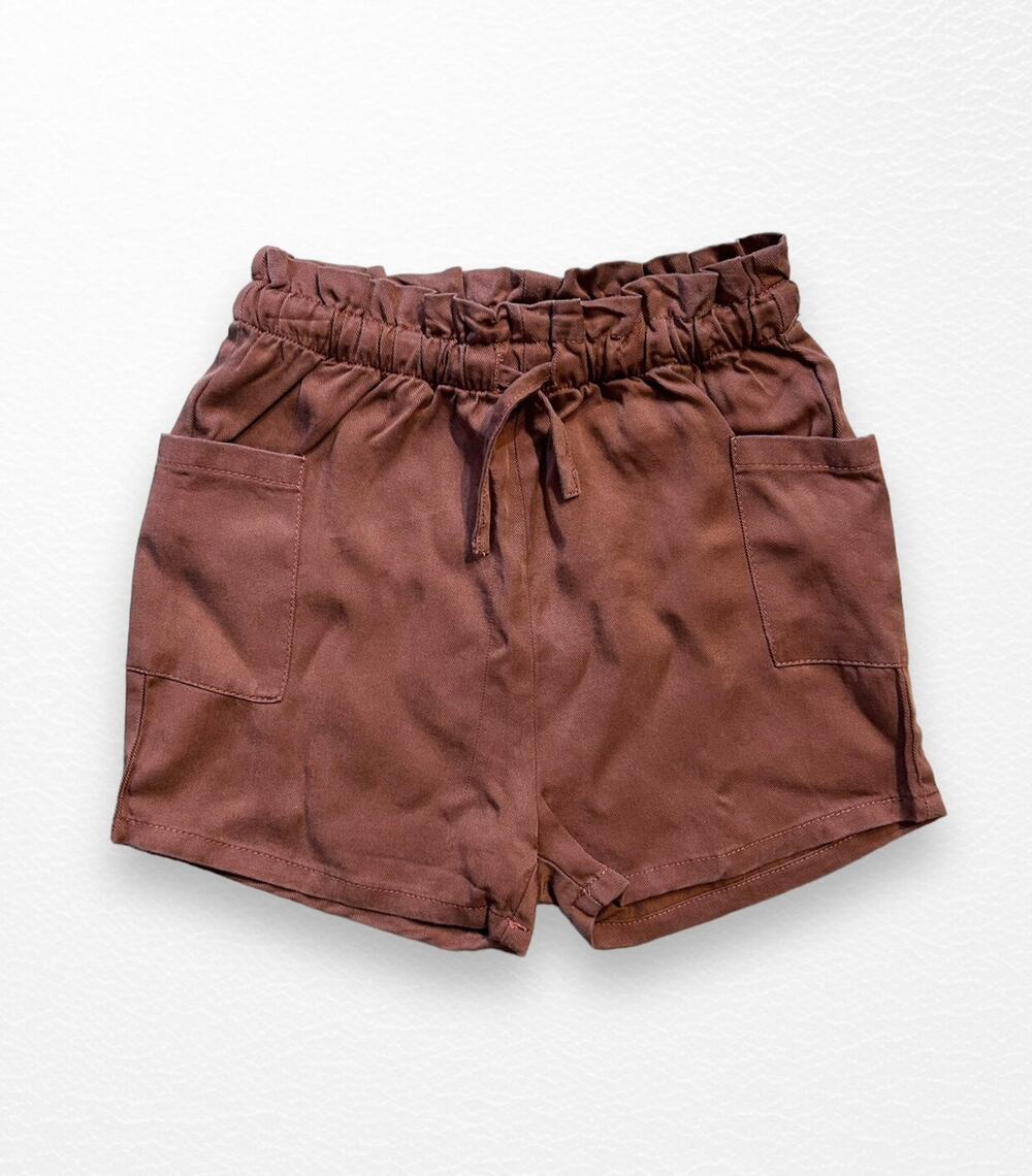 NWT miles the label. Paper Bag Shorts, Size 4